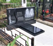 Семейный памятник, горизонтальный памятник, памятник для двоих.